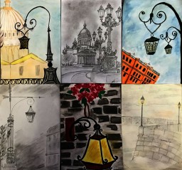 О проведении городского конкурса детских рисунков «Петербург при свете фонарей»